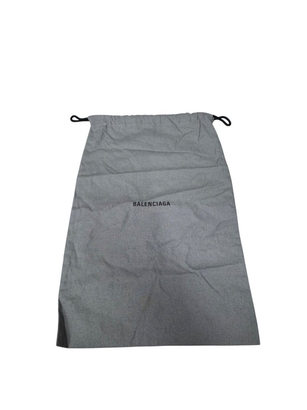 Balenciaga Gray Drawstring Dust Bag Shoes Purse Handbag Accessories Authentic